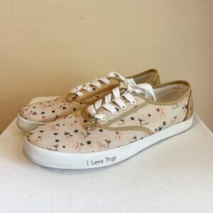 Bradford Exchange I Love Pug sSneaker. Size 8.5. Great condition.